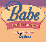 Babe and Friends (USA) (GB Compatible)